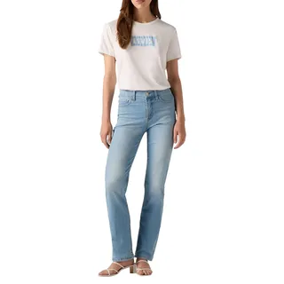 Levi's Damen 314 Shaping Straight Jeans Cool View, 32W / 30L