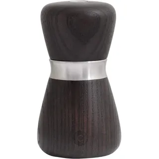Crushgrind Kyoto Gewürzmühle mit Keramikmahlwerk | Salz und Pfeffermühle mit verstellbarem Mahlgrad für grobes Salz | Kräutermühle aus hochwertigen, nachhaltigen Materialien (100 mm, Braune Esche)