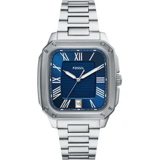 Fossil Crosby Quarz Edelstahl 44 mm FS6121