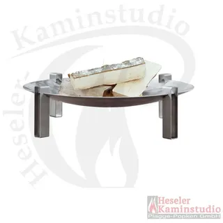 Svenskav Design Feuerschale Space Super XXL Edelstahl (80 x 80 x 22 cm)
