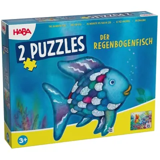 Haba Puzzle Puzzle Regenbogenfisch, Puzzleteile