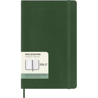 Moleskine Wochen-Notizkalender 18 Monate Myrtengrün 2026/2027