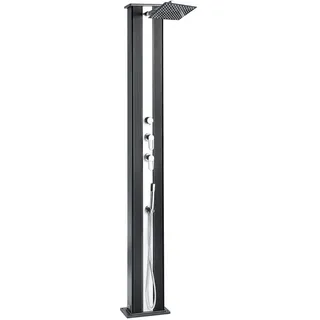 Formidra Dada Straight Solardusche Anthrazit/Silber