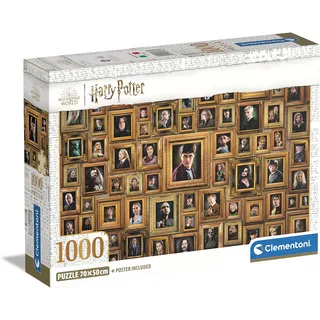 CLEMENTONI Impossible Harry Potter 1000 Teile - Puzzle für Erwachsene - anspruchsvolles Puzzle von Clementoni 39786
