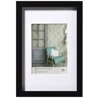 walter design Stockholm Bilderrahmen schwarz 50x70 cm 3 St.