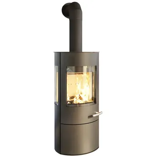 Haas + Sohn Vitus.l Stahl Schwarz/Abdeckplatte Warmhalteplatte