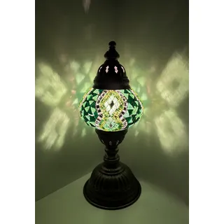 Samarkand - Lights Mosaiklampe Mosaik - Tischlampe M Stehlampe orientalische lampe Grün