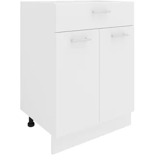 VCM Unterschrank Esilo 60 x 46 x 82 cm Weiß
