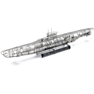 GODNECE U-Boot Modellbausatz, 1/350 U-BOAT VIIC U Boot Modellbausatz U-Boot 3D Metall Montagesmodell
