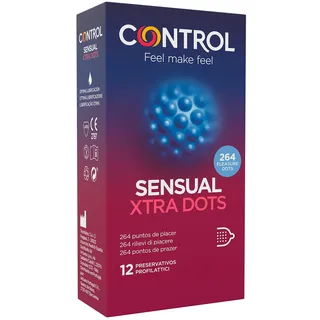 Control Sensual Xtra Dots* 12 St Kondome,