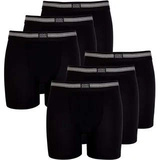 Jockey Boxershorts Cotton Stretch schwarz S 6er Pack