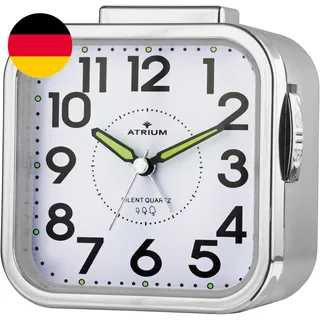 Seniorenwecker Extra Deutlich Analog Quarz Ohne Ticken Große Zahlen Extra Lautes