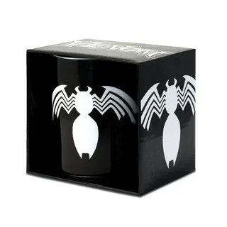 Logoshirt Marvel Comics - Venom Porzellan Tasse - Kaffeebecher - schwarz - Lizenziertes Originaldesign