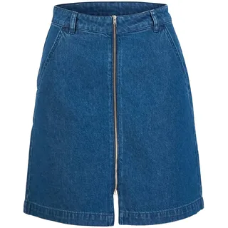 Blutsgeschwister Jeansrock Damen Blau S