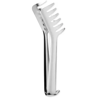 Alessi 502 Spaghettizange aus Edelstahl 13 x 20 x 12,5 cm Silber