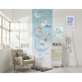 KOMAR Fototapete Winnie Pooh Piglet 100 x 280 cm