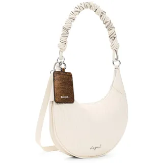 DESIGUAL Helium Calgary Schultertasche Synthetik Beige