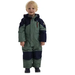 KILLTEC Kesley Mini", Skioverall/Schneeanzug mit Kapuze und Schneefang, gebranntes gelb, 98/104