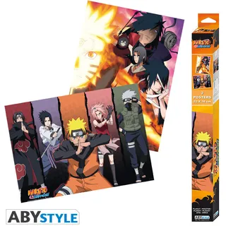 Abystyle - Naruto 2Er Set Chibi Posters