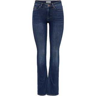 Only Onlblush Mid Flared Dunkelblau 38/30