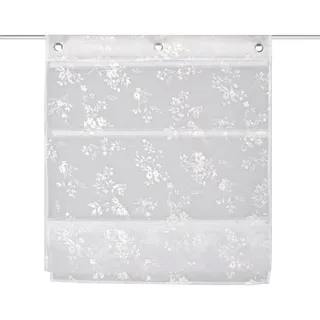 HOME WOHNIDEEN Magnetrollo Mirgon 45 x 130 cm weiß