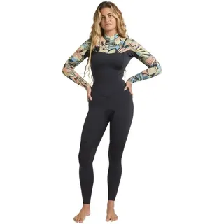 Billabong 32 Salty Dayz Natural Full - Surfanzug - Damen Black Tropical XL