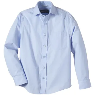 G.O.L. Jungen Hemd mit Haifischkragen, Slimfit, Einfarbig, Gr. 176, Blau (skyblue) - 176