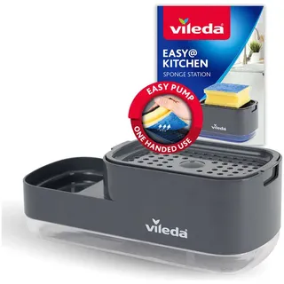 Vileda Pumpspender in Grau - (B)23 x (H)10 x (T)8,5 cm