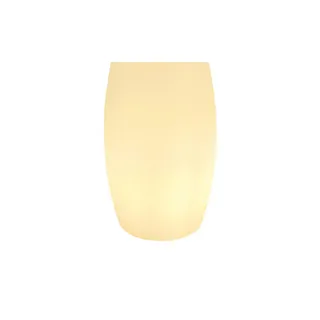 GLOBO Außenleuchte Kunststoff 80,0 cm E27 weiß