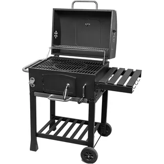 ACTIVA Angular Holzkohlegrillwagen - Schwarz