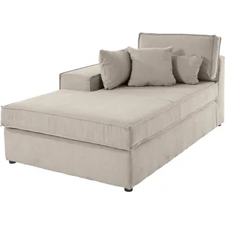 OTTO home Ottomane Florid, einzeln stellbar oder als Teil eines Modulsofas, auch in Cord beige