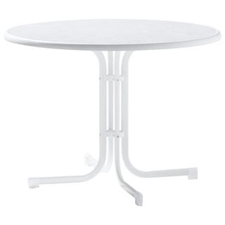 Gartentisch SIEGER Tische Gr. B/H/T: 100 cm x 72 cm x 100 cm, weiß Gartentische Tisch