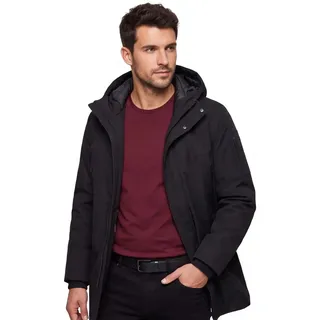 BOSS Orange Winterjacke OW Hexatech Parka schwarz einfarbig - Schwarz - 3XL