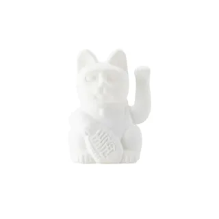 DONKEY Winkekatze   ¦ weiß ¦ Kunststoff ¦ Maße (cm): B: 8,5 H: 15