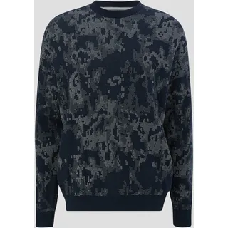 s.Oliver - Pullover aus Baumwolle, Herren, blau, S