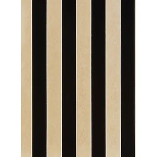 Osborne & Little Tapete Regency Stripe - Gold/ Black