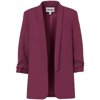 Pieces Blusenblazer Grape Wine 38