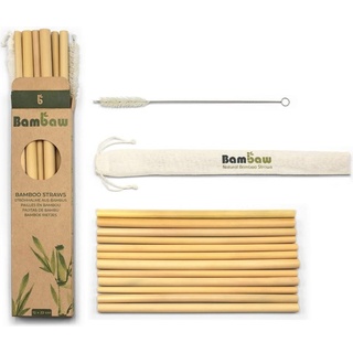 Bam Baw Bambus-Strohhalme, Strohhalm
