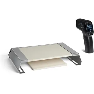 BURNHARD® Pizzaaufsatz Bundle 2-tlg. für Gasgrills