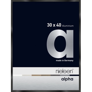Nielsen Alpha schwarz glanz 30x40cm 1630016