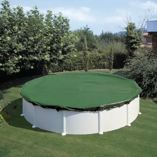 SUMMER FUN Winter-Poolabdeckung Rund grün 400 - 420 cm