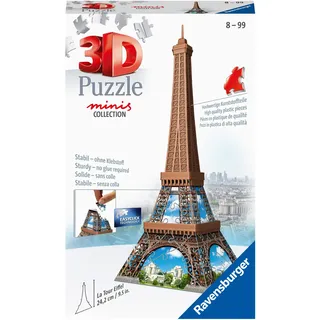 Ravensburger 3D Puzzle Ravensburger Mini Eiffelturm 54 Teile