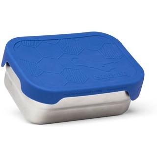 ergobag Lunchbox, 100% Metall, (Set, 2-tlg) silberfarben