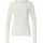 Ripp-Langarmshirt mit Stickerei creme 44