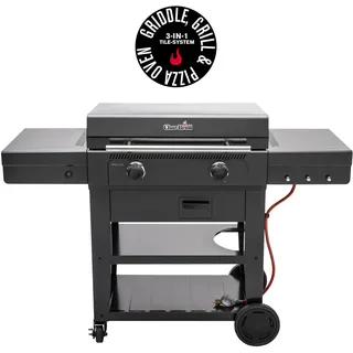 Char-Broil Versa-Tile 2-Zonen schwarz