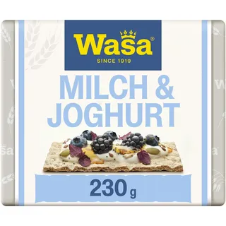 Wasa Spezialitäten Knäckebrot Milch & Joghurt, 230g