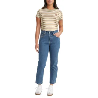Levi's Damen 501® Crop Jeans,Jazz Pop,27W / 28L
