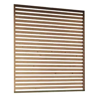 Karibu Lamellenwand für Pavillon Cubeco