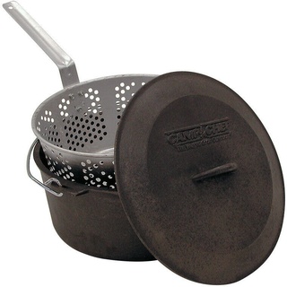 Frittiertopf CAMP CHEF fry pot Fritteuse aus Gusseisen dutch oven Friteuse