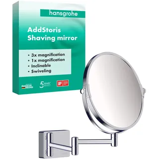 Hansgrohe Rasierspiegel mit 3-fach Vergrößerung